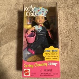 NEW 2000 Kelly Club Barbie Doll - Spring Cleaning Jenny